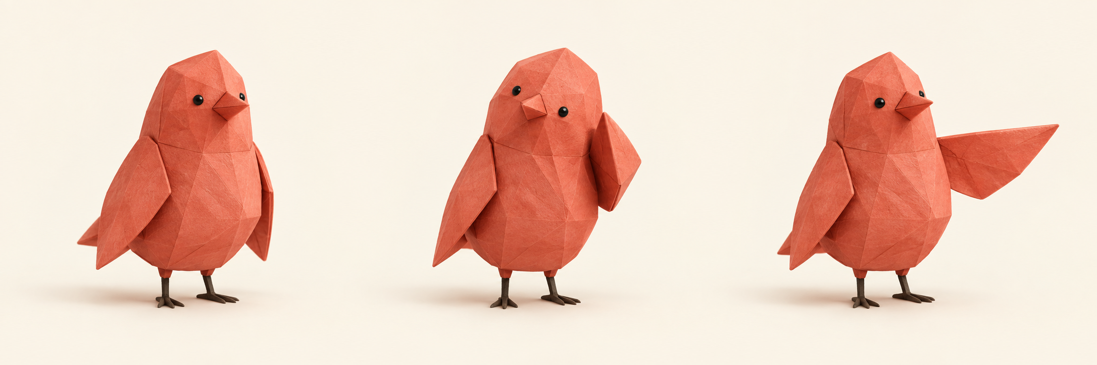 Original paper-bird guide concept